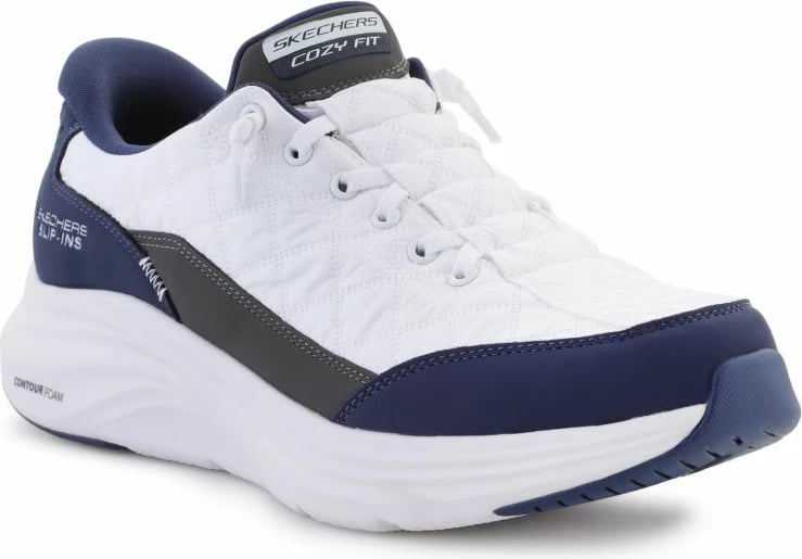 Atlete lifestyle Skechers për meshkuj, të bardhë/navy