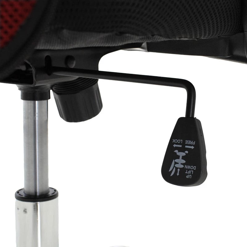 Karrige për zyre Joel I, e zezë/e kuqe