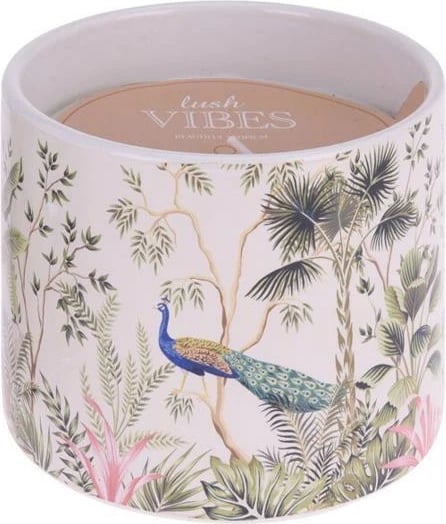 Qiri aromatik NEXT 180gr, në kavanoz qeramike, krem-bardhë