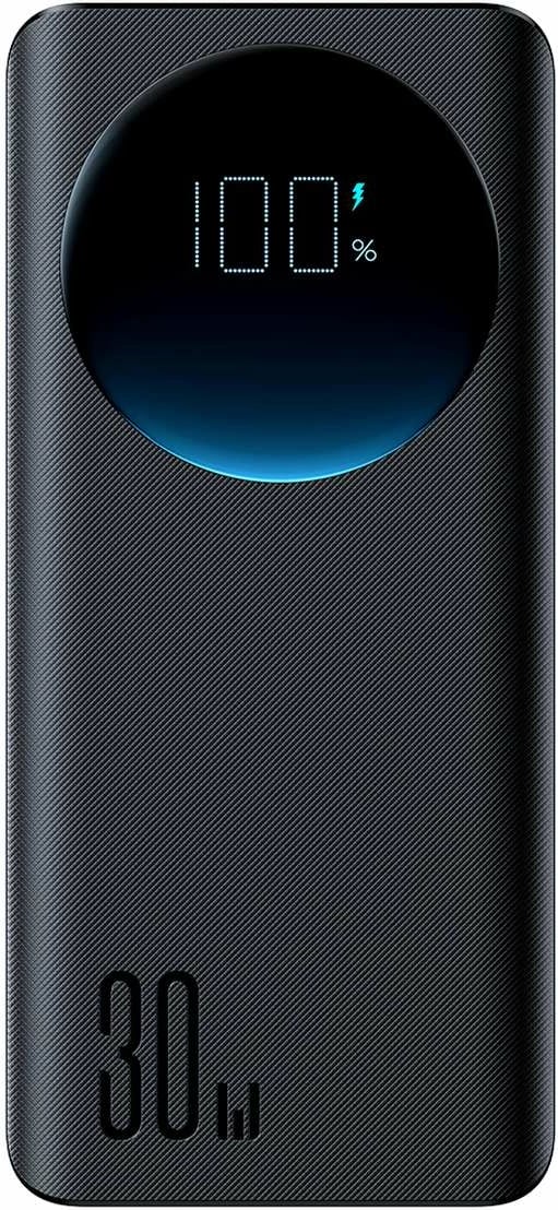 Powerbank Joyroom JR-PBF03, 30000mAh, 30W, me kabllo USB-A në USB-C, e zezë