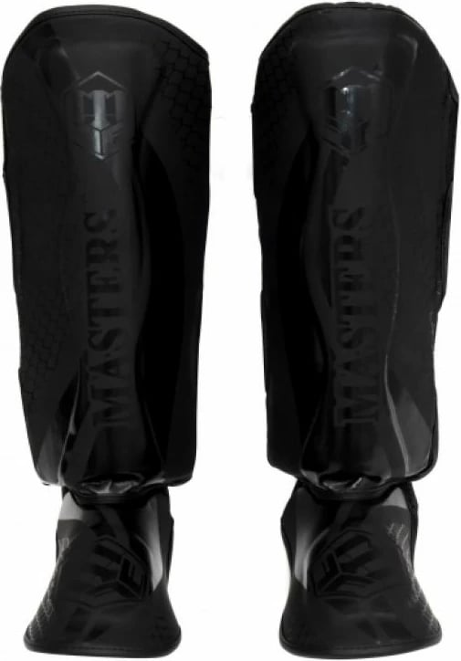 Mbrojtëse për shin Masters, për meshkuj dhe femra, të zeza