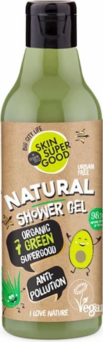 Xhel dushi unisex Natura Siberica Natural Anti Pollution 250ml
