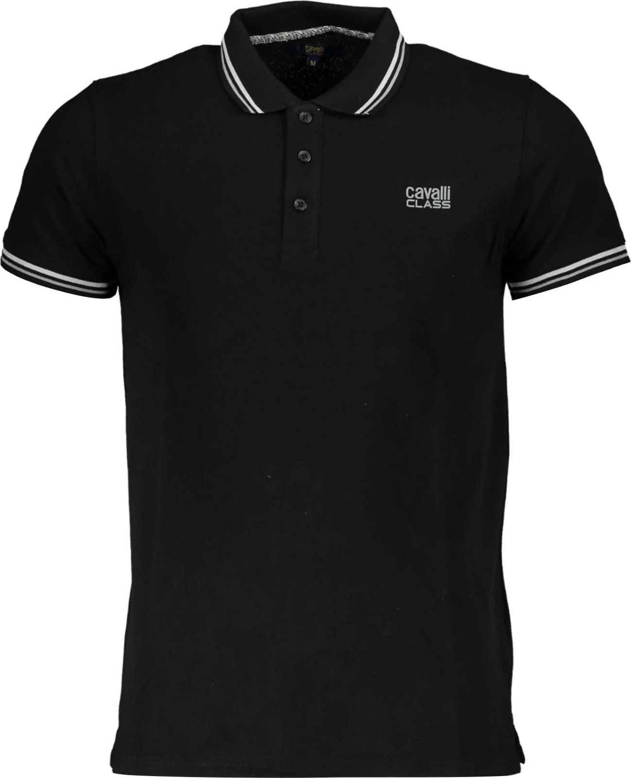 Polo për meshkuj CAVALLI CLASS, e zezë