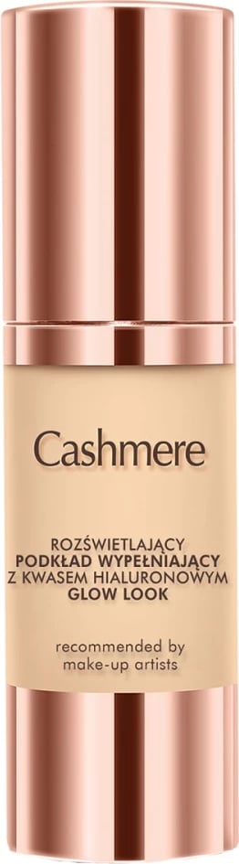 Fondatinë për femra Cashmere Glow Look Illuminating Filling me Acid Hialuronik Nude 30ml