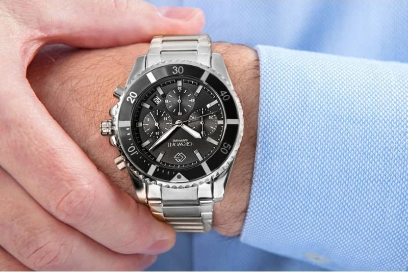 Orë dore për meshkuj Giewont, argjendi