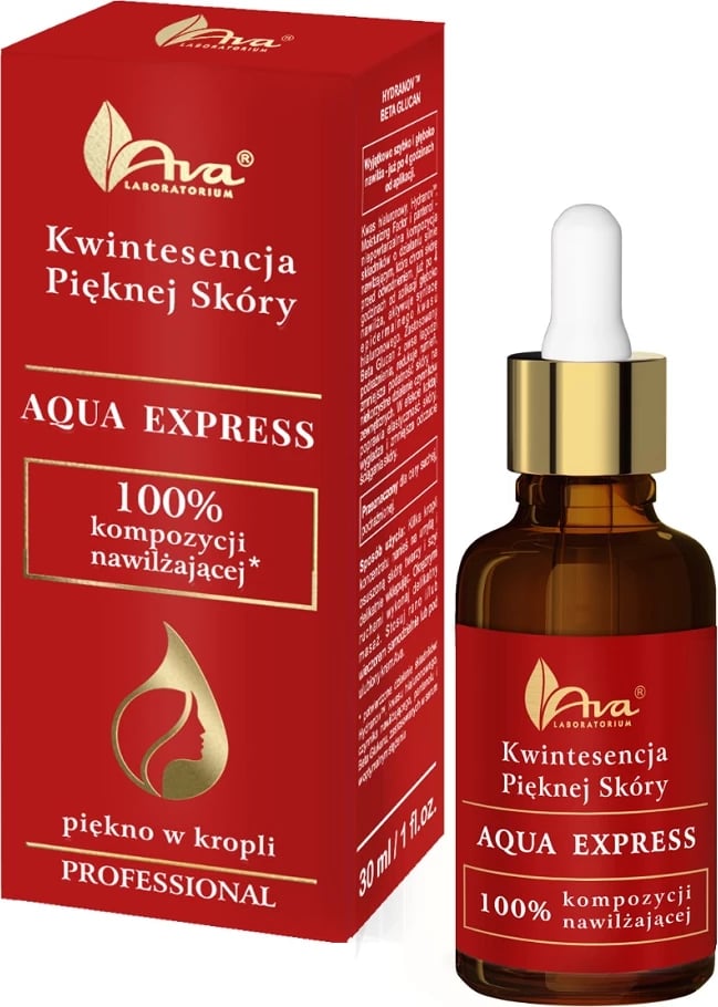 Serum për fytyrë për femra Ava Laboratorium Aqua Express Moisturizing, 30ml