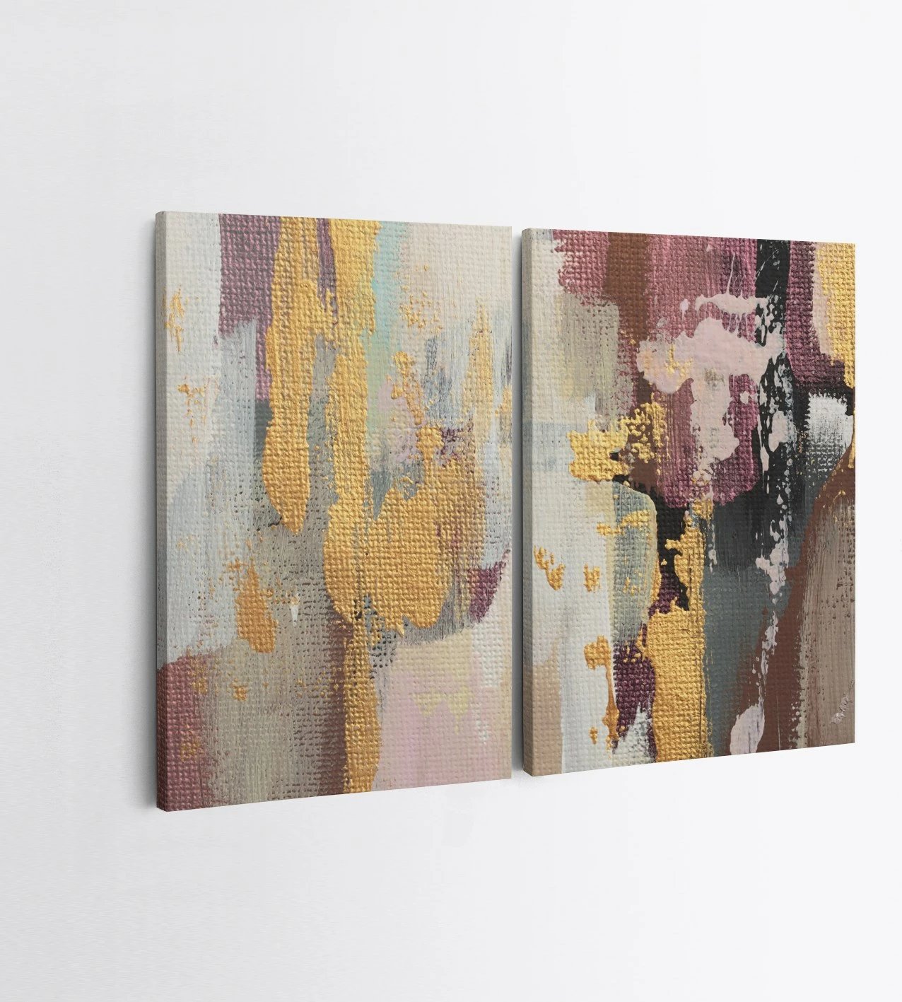 Pikturë dekorative në kanavacë (2 copë), Wallity, 2KNV4296, 70x100