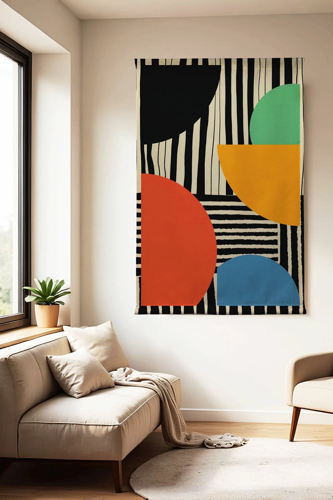 Pikturë dekorative poliestër, Wallity Polybaby 8, 100x140cm