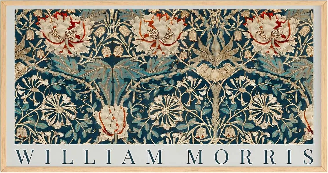 Pikturë dekorative me kornizë, shumëngjyrëshe, Wallity, Artsmdfyty15-3370, 33x70cm