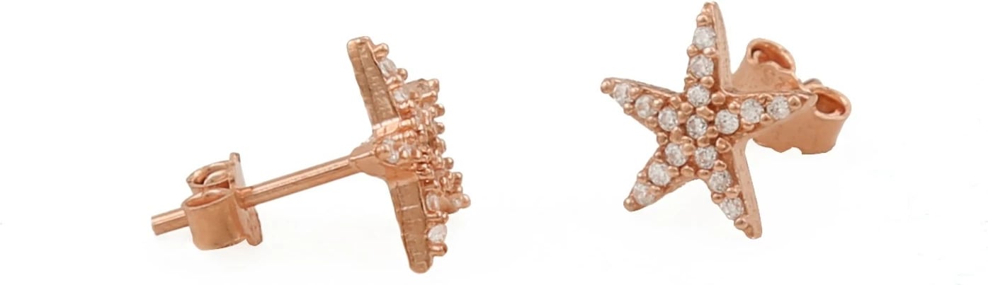 Vathë argjendi ngjyrë rozë gold, Jumeon, 9725ROS