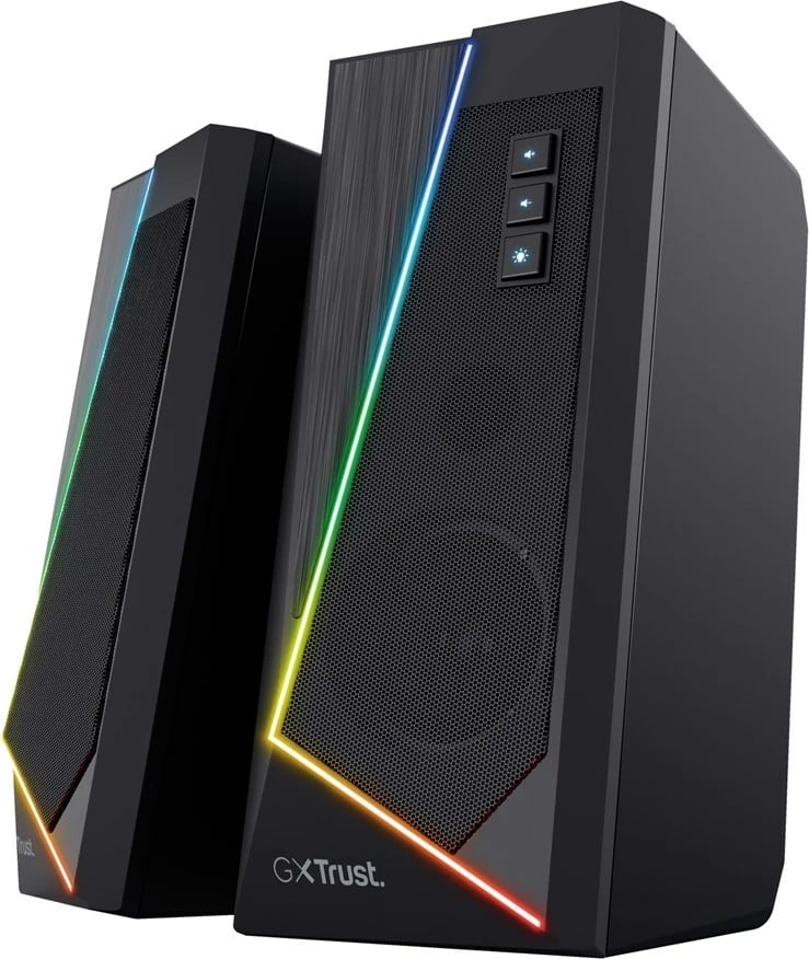 Bokse Trust GXT 609 Zoxa, 6 W, të zeza