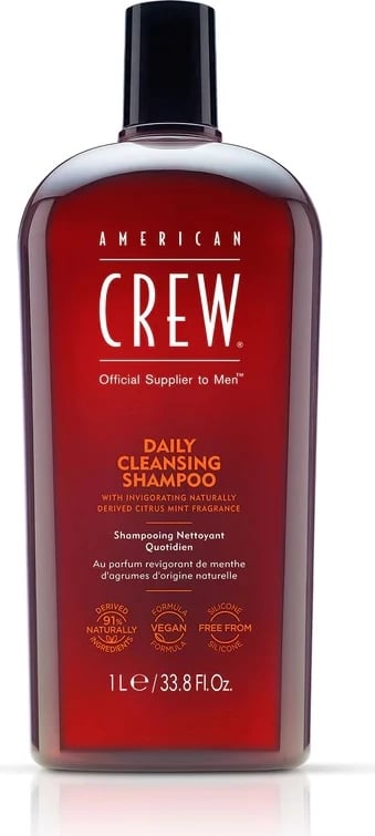 Shampon për burra American Crew Daily Cleansing Deep Purifying, 1000ml