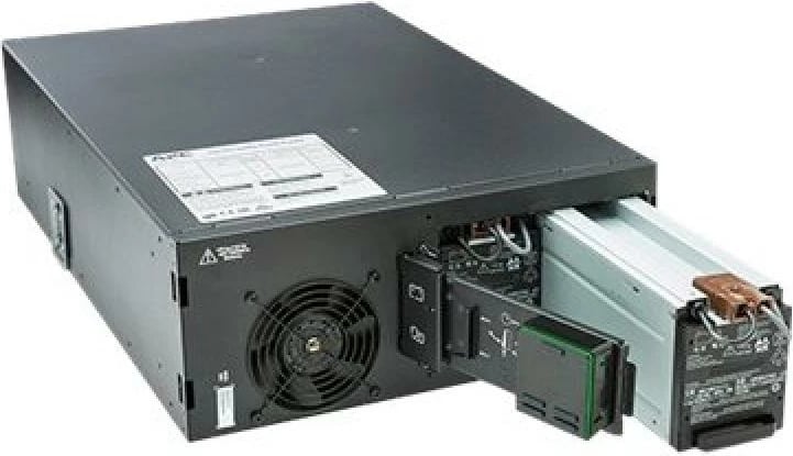 UPS online, APC, Smart-UPS SRT6KRMXLI 6000VA RM, dy-konvertim, USB, e zezë