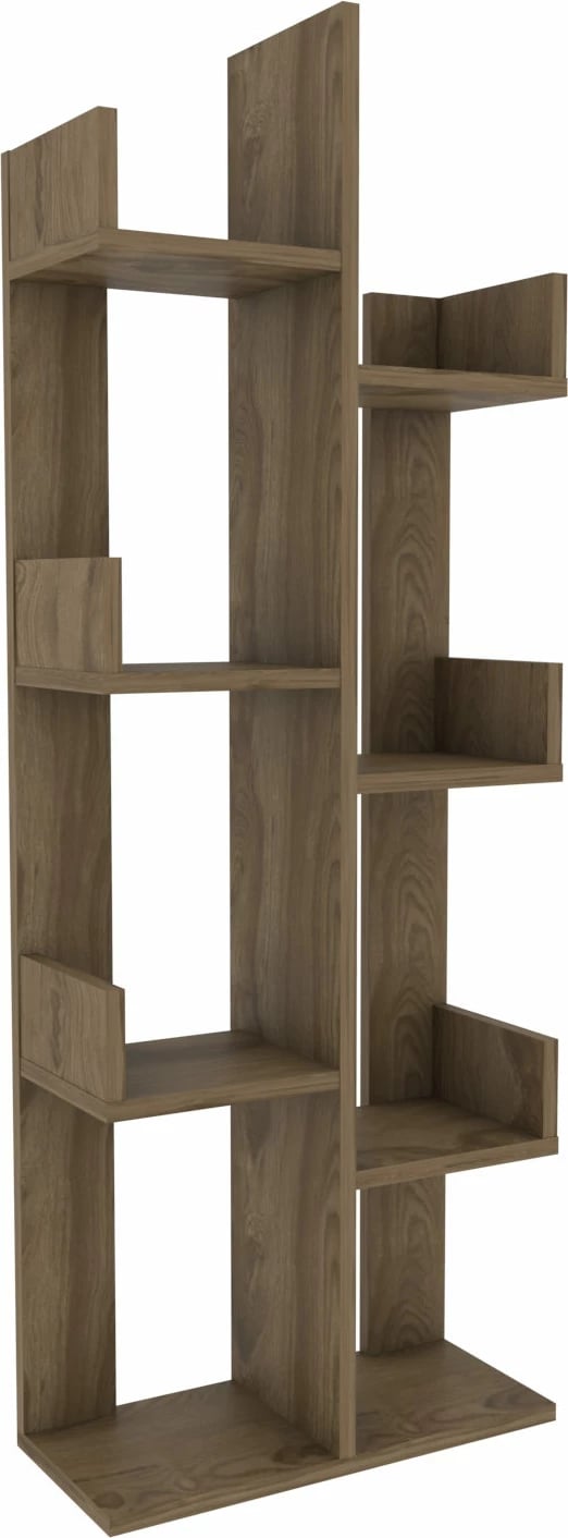 Raft librash Skye Decor, ngjyrë lisi Oud Oak, Luisa