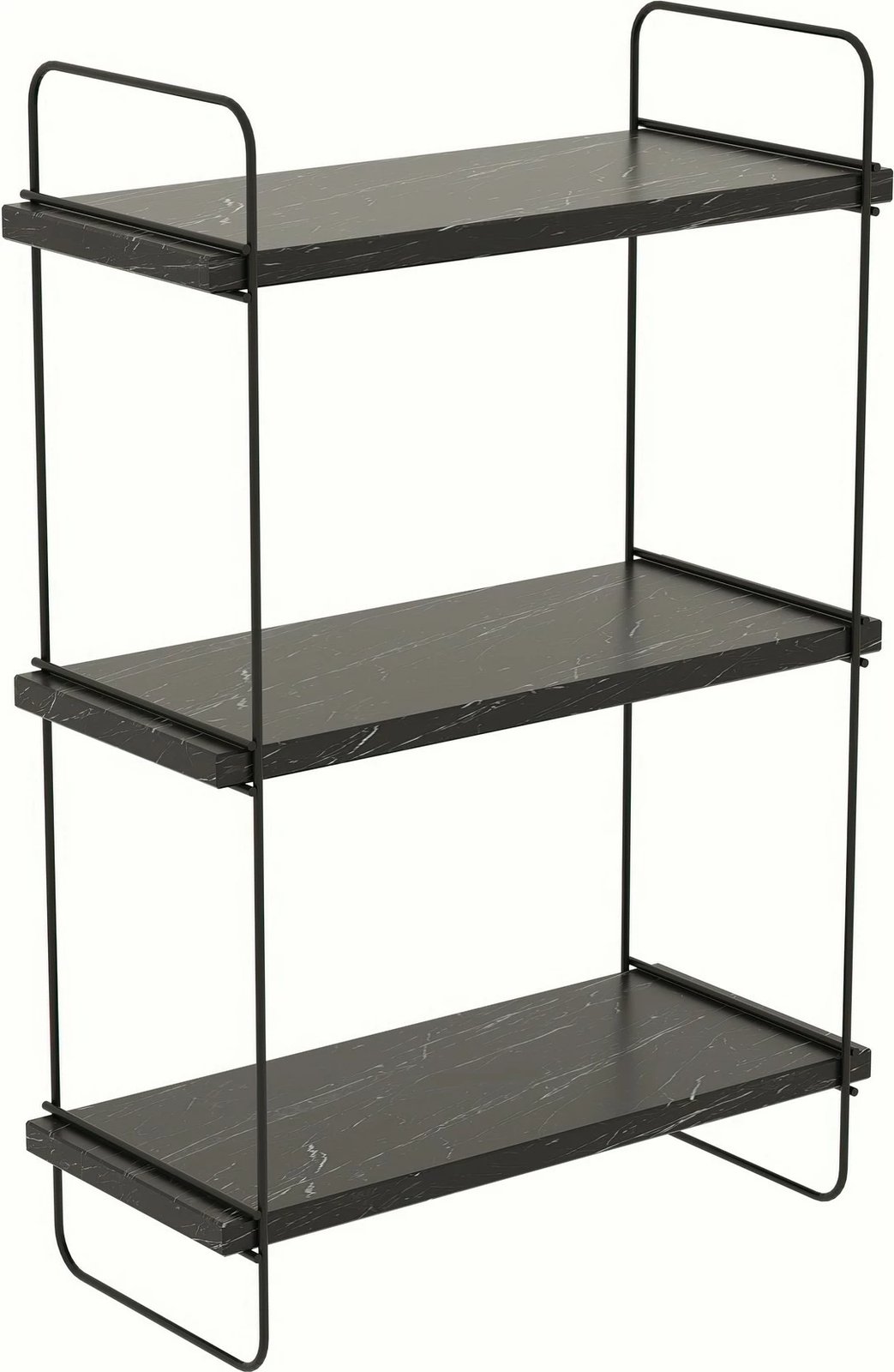 Raft muri Hanah Home, Pulalis, ngjyrë mermeri e zezë