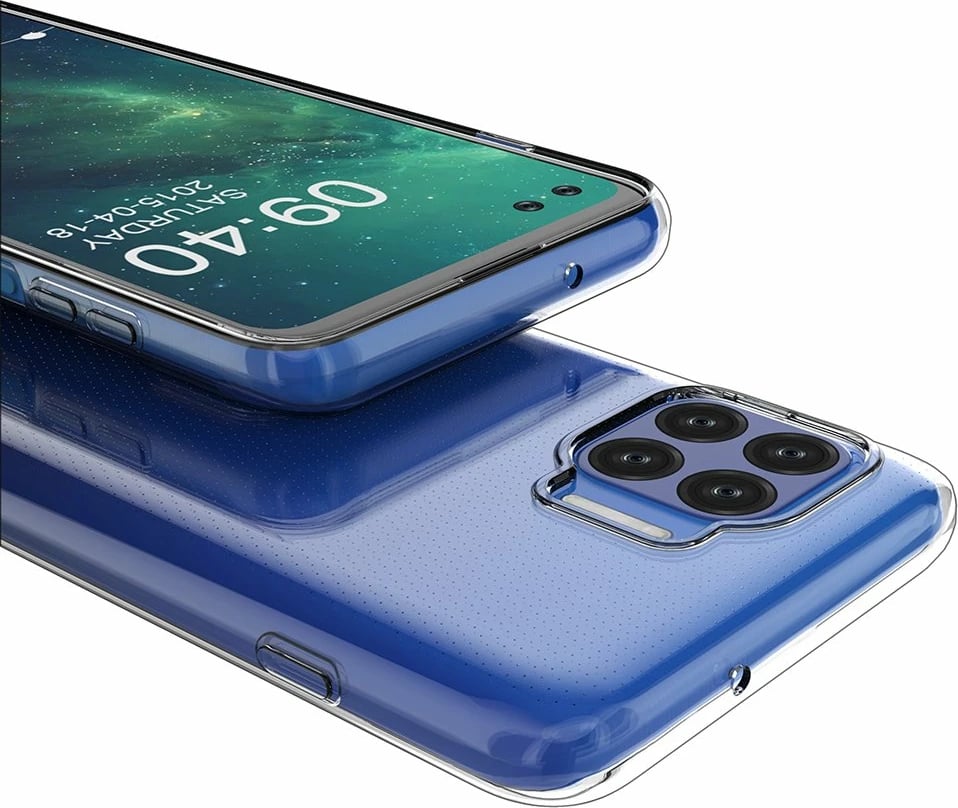 Mbështjellës Hurtel Ultra Clear 0.5mm për Motorola Moto G 5G Plus, Transparent