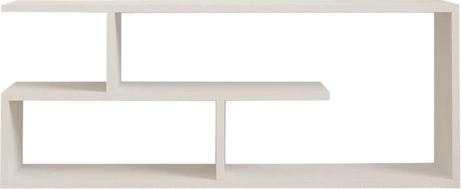 Mbajtës TV Waldo, ngjyrë e bardhë, 100x29.5x40cm