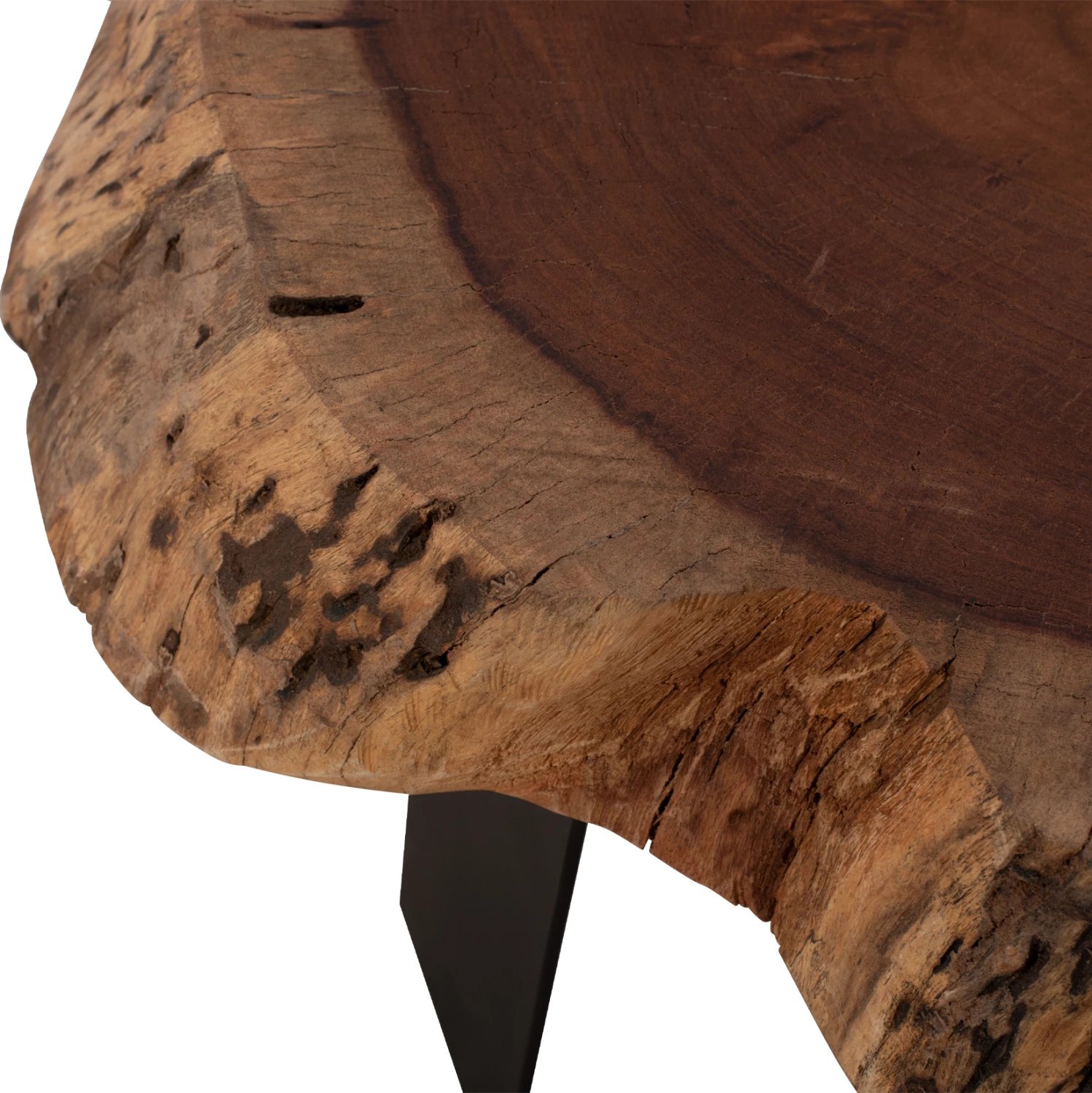 Tavolinë kafeje BRIGGS FH8776.11 dru akacie i fortë 80-87x50-83x40H