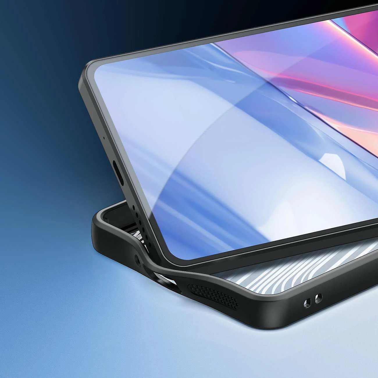 Mbështjellës Dux Ducis Aimo për Xiaomi Redmi Note 13 5G, i zi