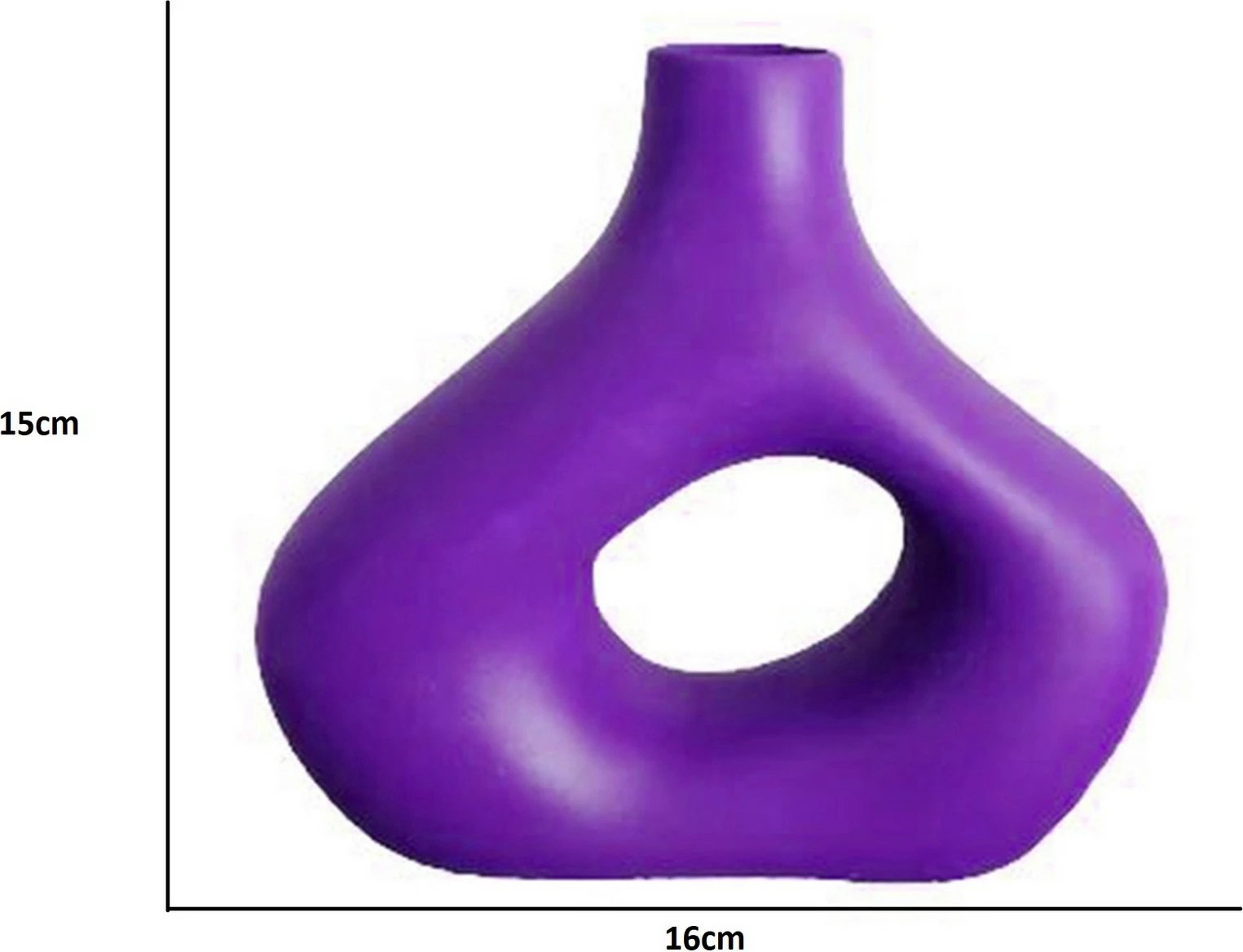 Set vazo skandinave, ngjyrë e purpurt, Evila Originals Set vazo skandinave, ngjyrë e purpurt, Evila Originals