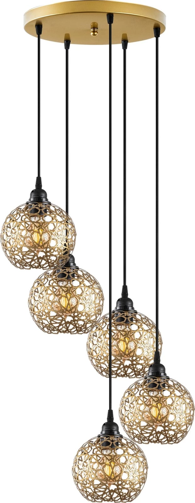 Llambë tavani Opviq Selcuklu, e zezë, MR-790-1