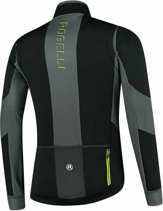 Jakne dimri për meshkuj Rogelli, e zezë/fluoreshente