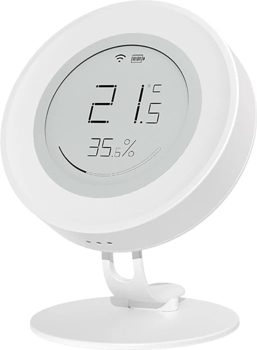 Sensor i mençur temperaturë dhe lagështi, Avatto ZWSH16, ZigBee 3.0, ekran E-ink, aplikacion Tuya Smart Life