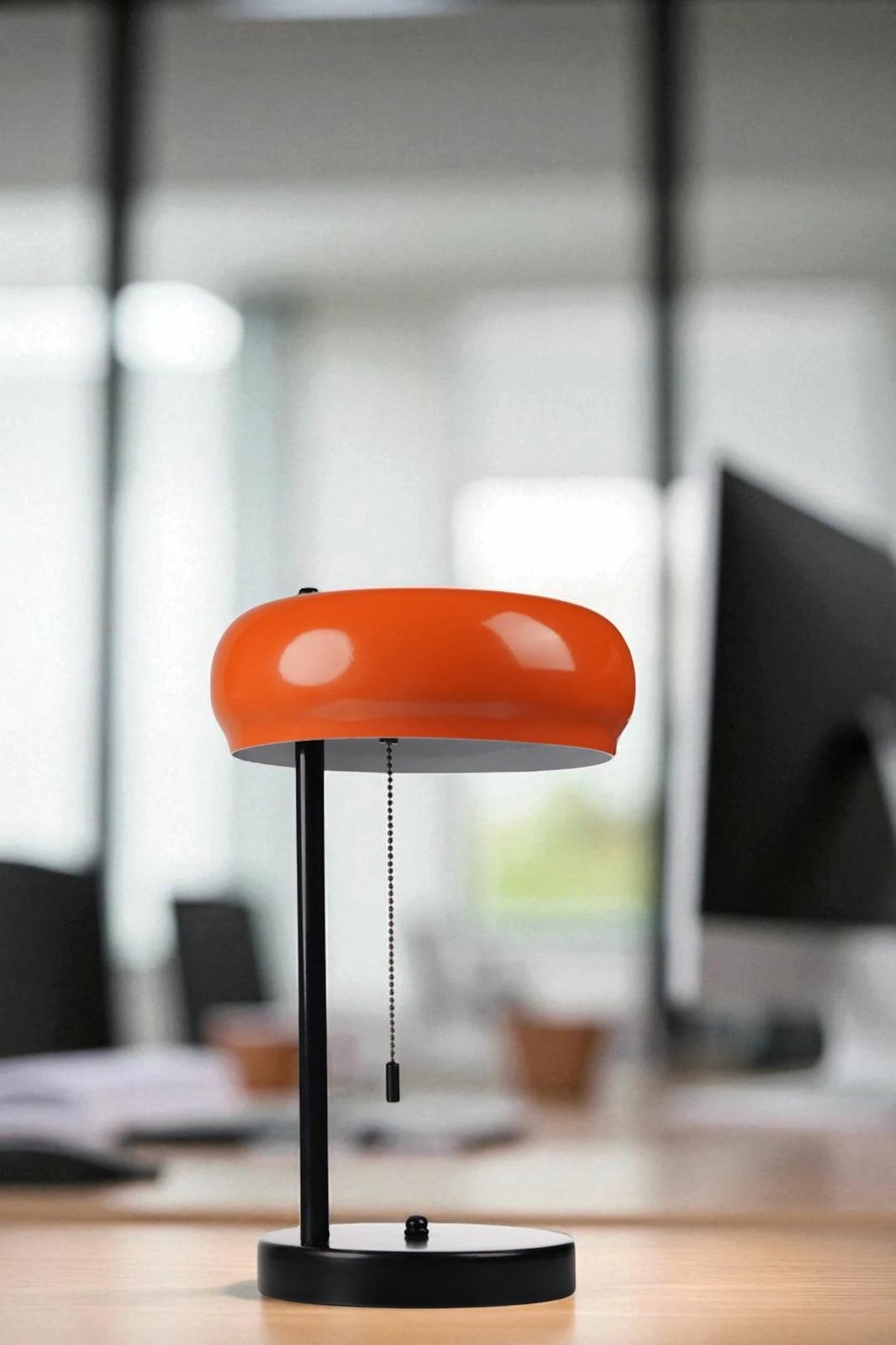 Llambë tavoline Opviq, portokalli e zezë, 8896-3