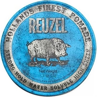 Pomadë për flokë Reuzel Hollands Finest Blue Strong Hold Water-Based për burra 35g