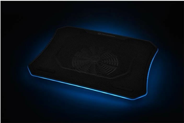 Kasë ftohëse Thermaltake Massive 20 RGB, CL-N014-PL20SW-A, për laptop 10-19", e zezë