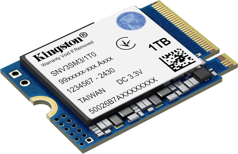 SSD Kingston NV3 M.2 2230, 1TB, PCI Express 4.0, Blu