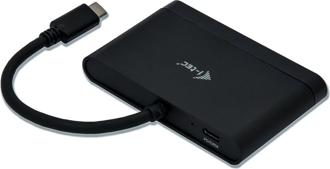 Adapter USB-C i-tec C31DTPDHDMI me HDMI, 2x USB 3.0, Power Delivery, i zi