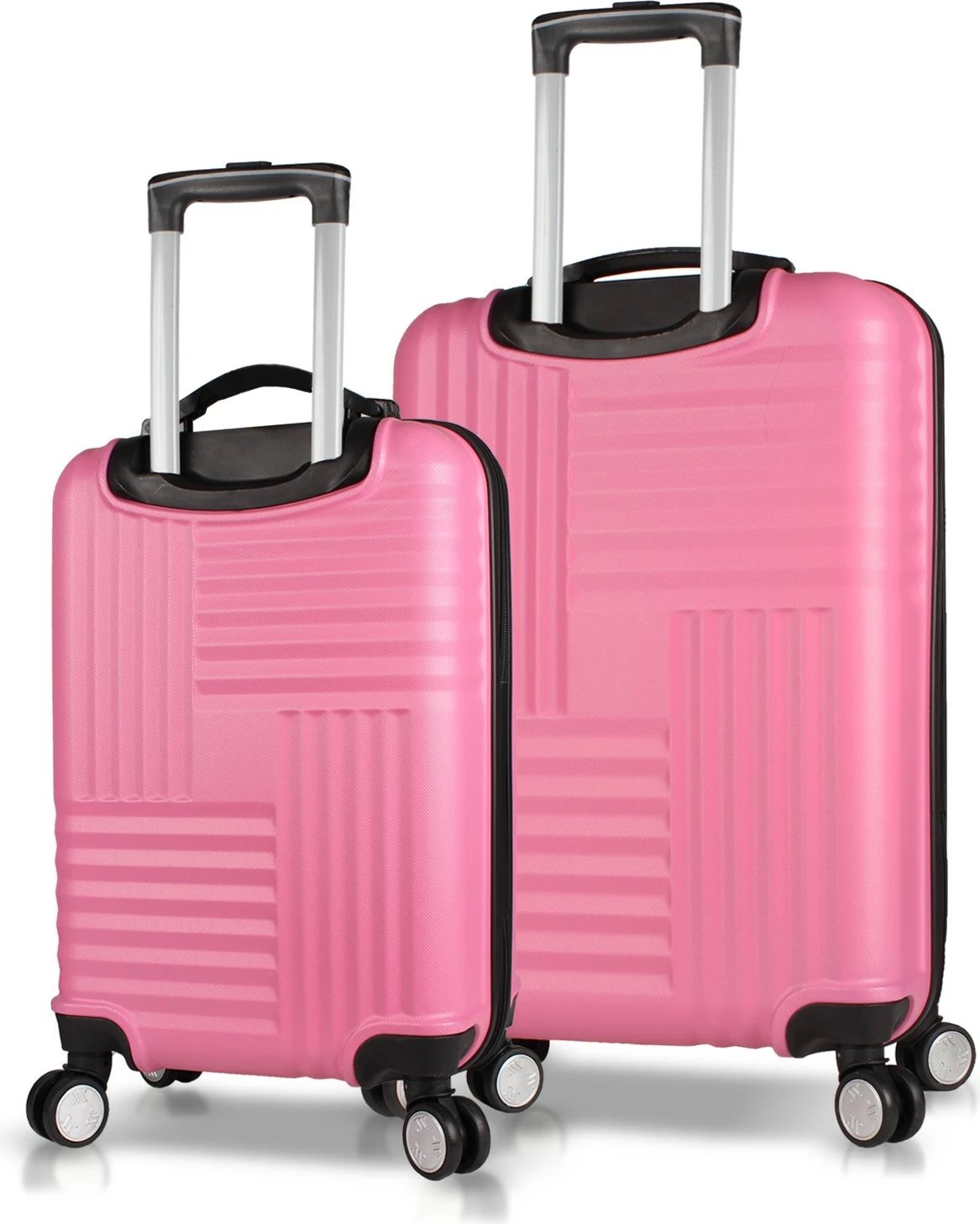 Set valixhesh (2 copë), ngjyrë rozë, Zoozie Bags, 8241