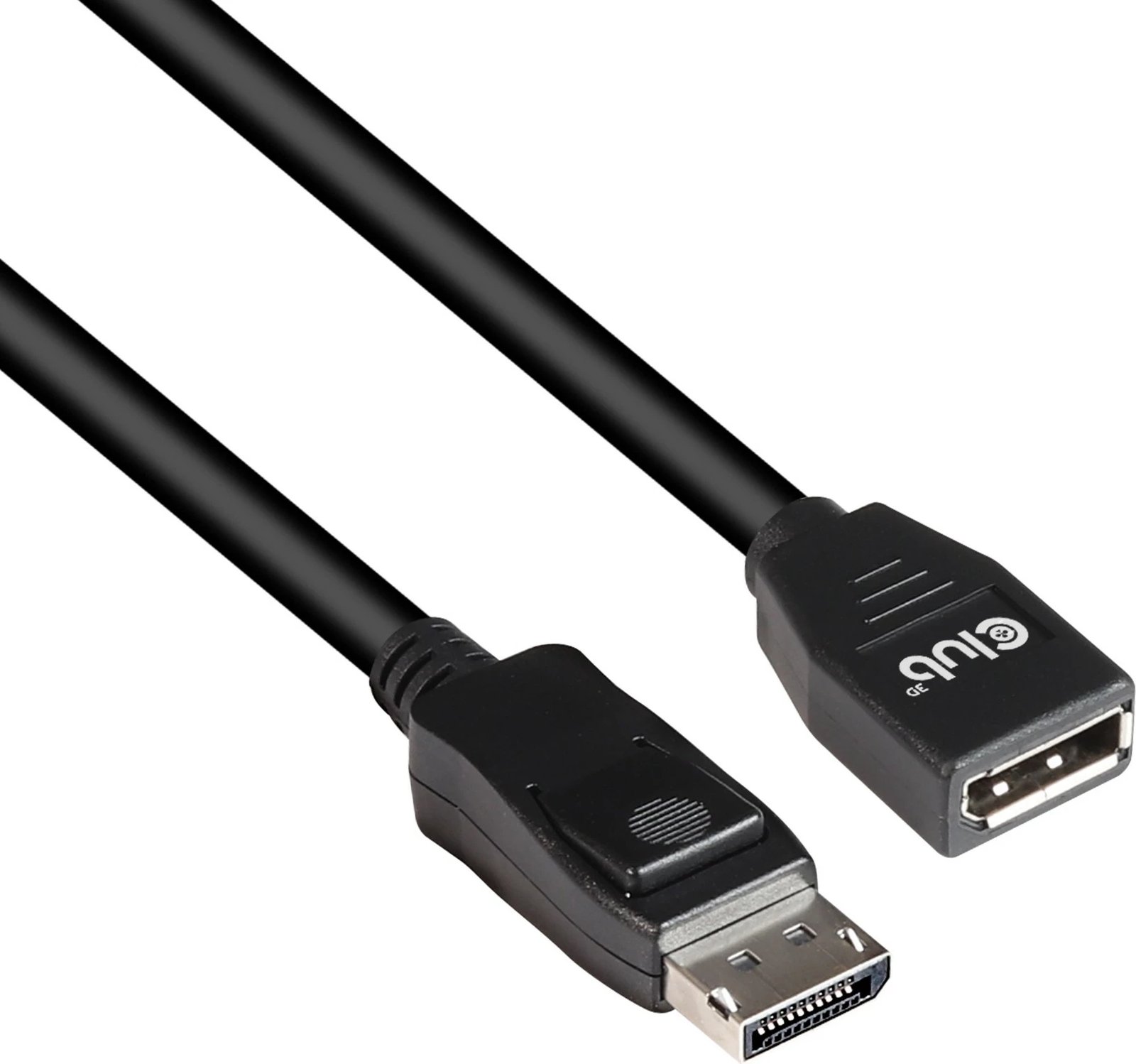 Kabllo DisplayPort Club3D 1.4, 3m, 8K60Hz, zgjatje, e zezë
