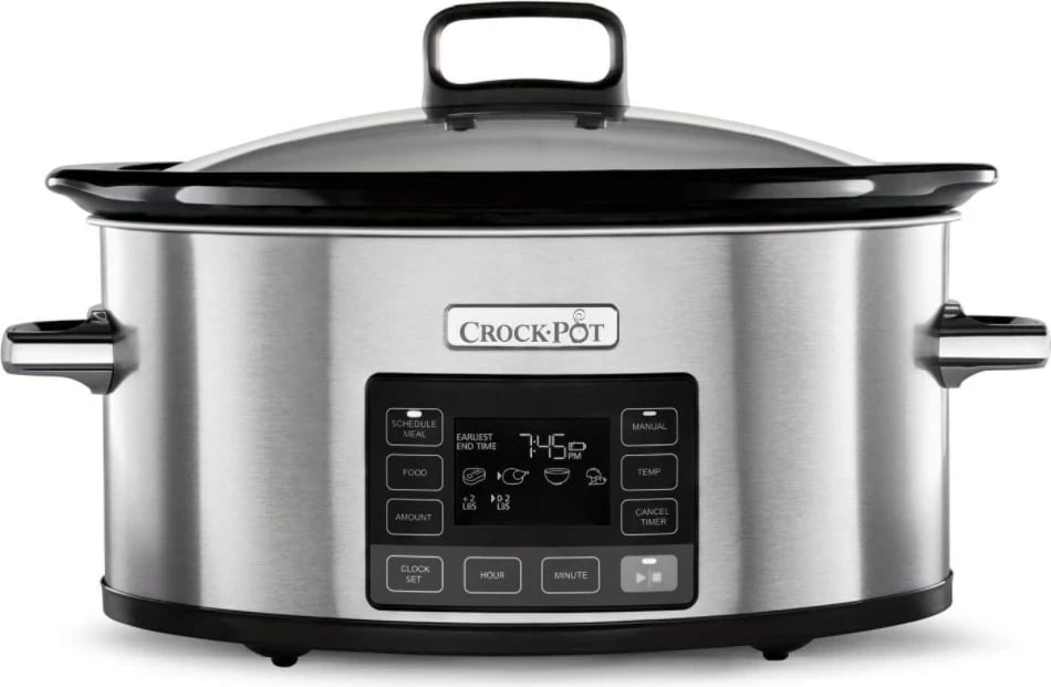 Slow cooker CROCK-POT CSC066X, 5.6 L, Silver