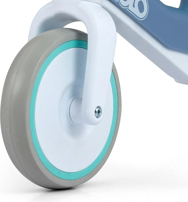 biçikletë balancuese, Milly Mally, Velo, rrota EVA 7 inç, kornizë plastike e lehtë, moshat 18+ muaj, ngarkesë 25 kg, mint