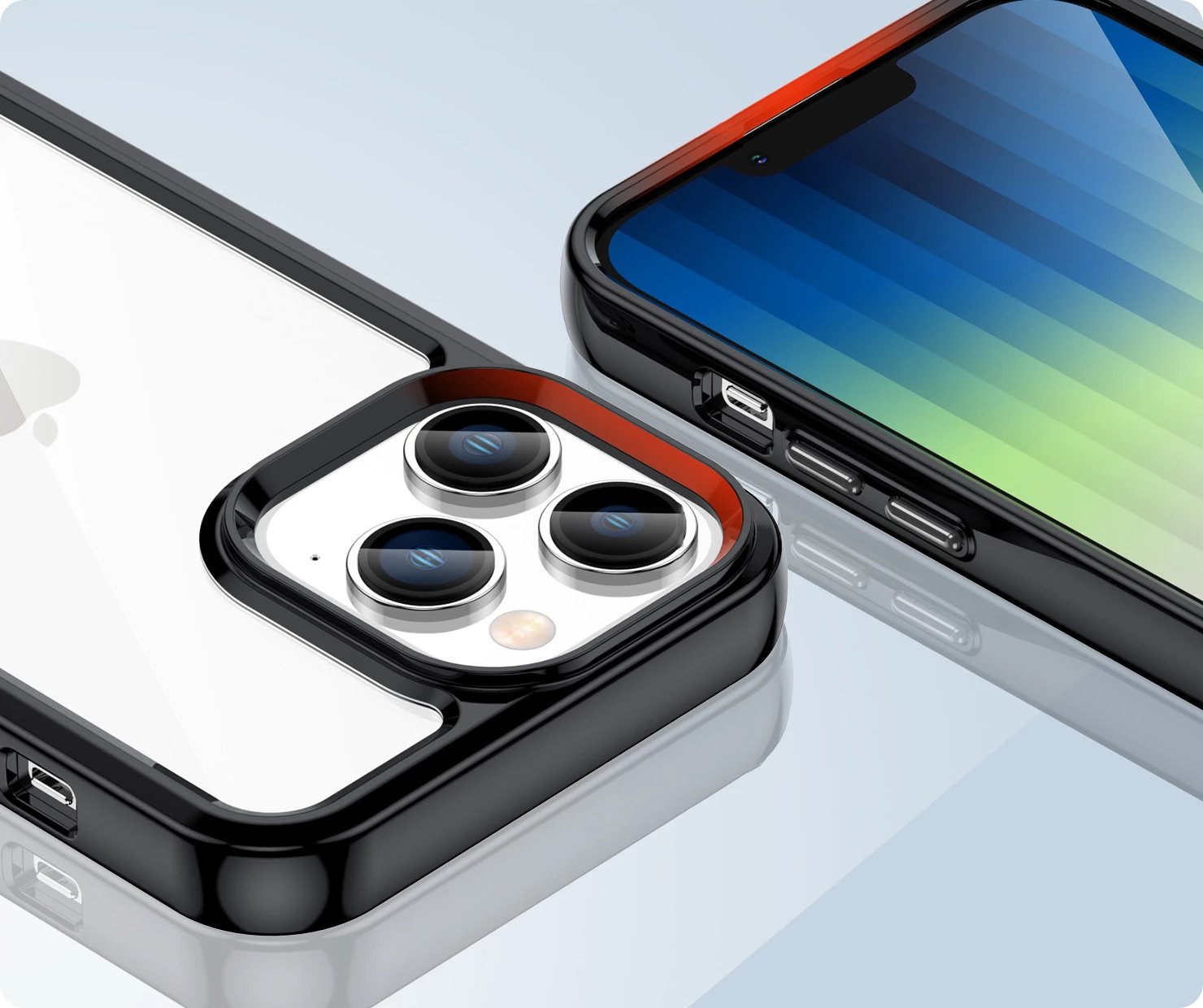 Mbështjellës Hurtel Outer Space për iPhone 14 Pro Max, i zi