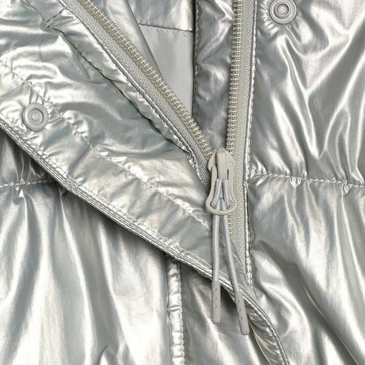 Jakne dimri për femra 4F, silver