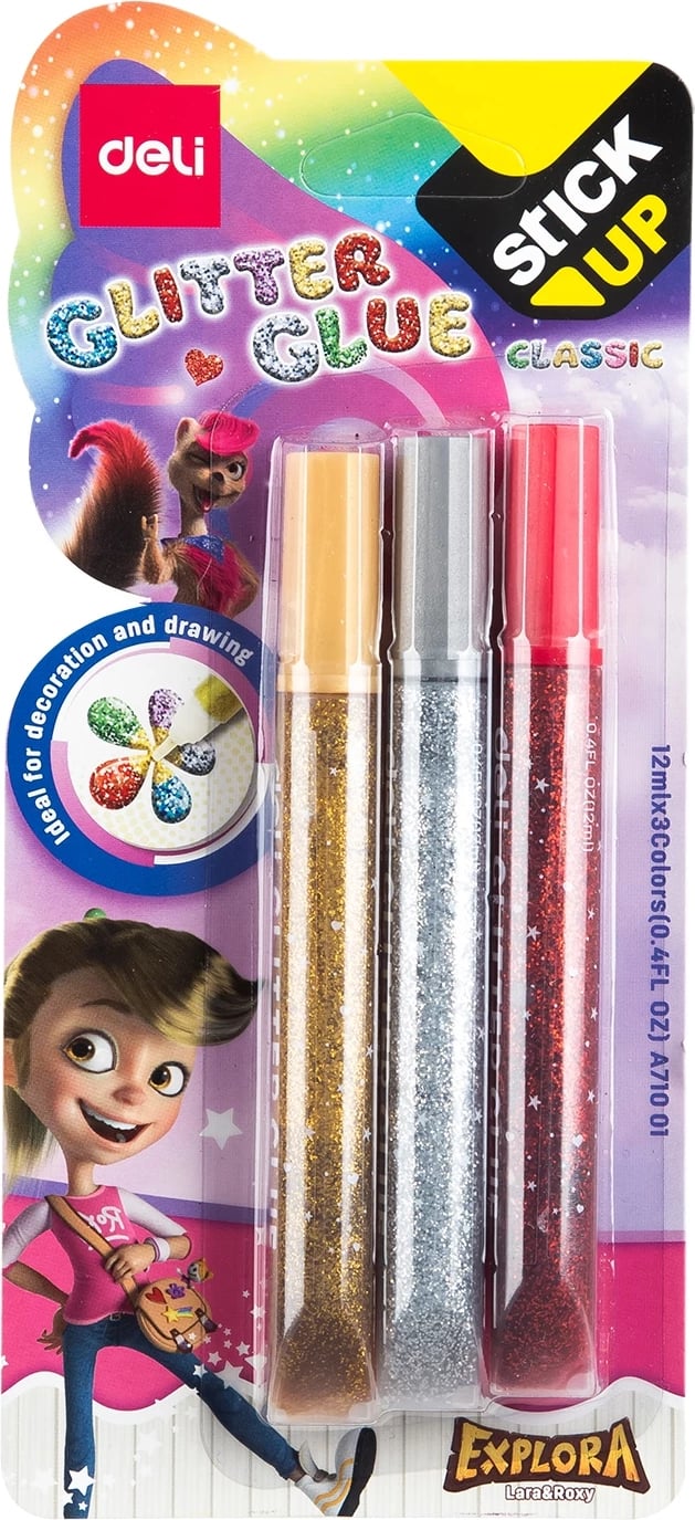 DELI NGJITËS GLITTER 12ML 3 A71001 1/24