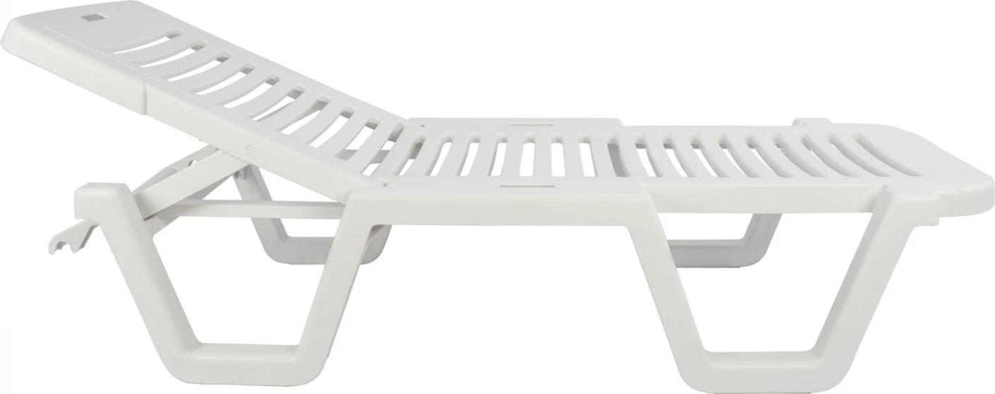 Shezlong plazhi plastik, relaks, 70x190x36cm