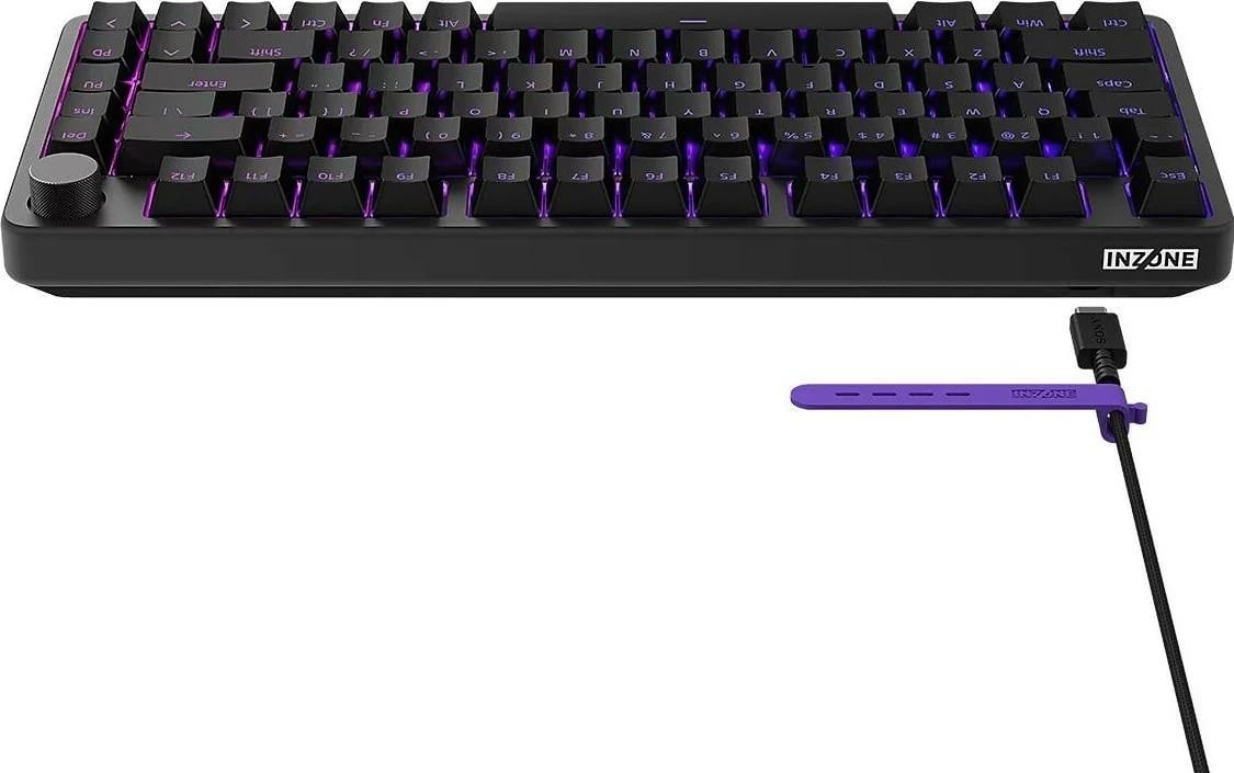 Tastierë gaming Sony INZONE KBD-H75 TKL, RGB, USB, e zezë