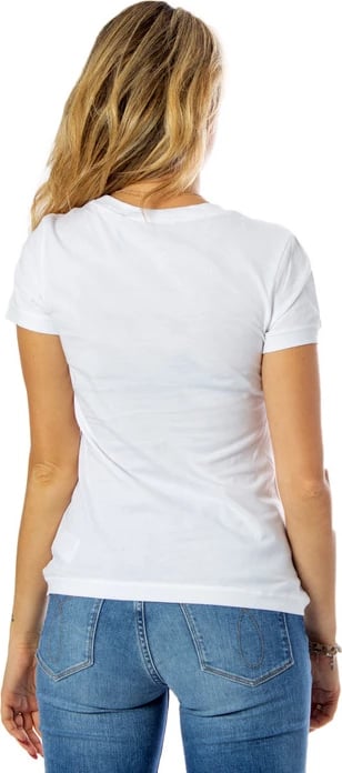 Maicë për femra Calvin Klein Jeans, e bardhë 