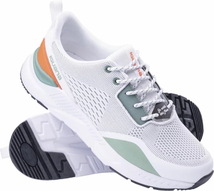 Këpucë për meshkuj Iguana, të bardha