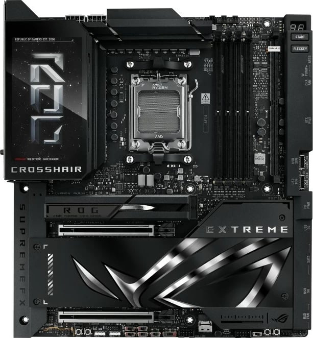 Pllakë amë Asus ROG CROSSHAIR X870E EXTREME, Socket AM5, DDR5, PCIe 5.0, E zezë