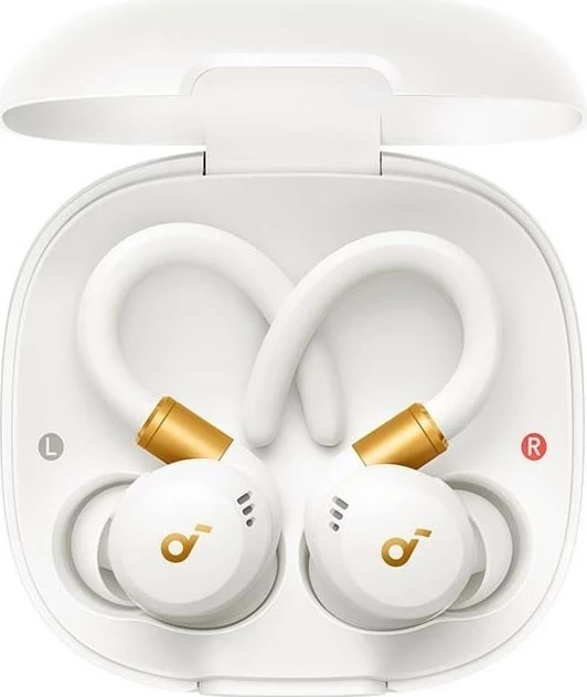 Kufje Anker Soundcore Sport X20, Bluetooth 5.3, IP68, të bardha