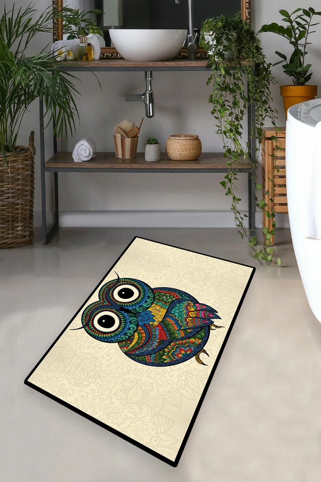 Tapet banje Mijölnir, Flyer, shumëngjyrësh, 70x120cm