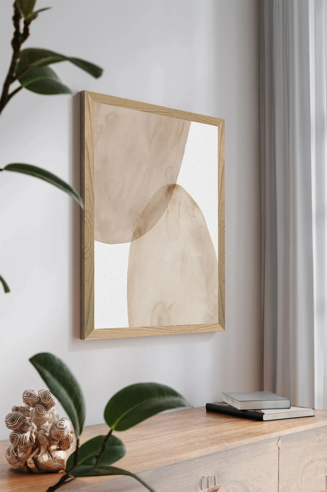 Pikturë dekorative për mur, Tekhammdf12, shumëngjyrëshe, 33x48cm