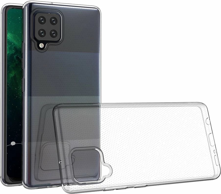 Mbështjellës Hurtel Ultra Clear 0.5mm për Samsung Galaxy A12 / Galaxy M12, Transparent