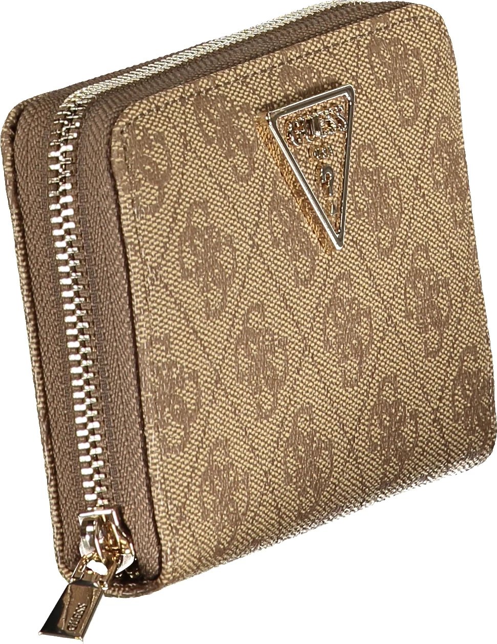 Portofol për femra GUESS JEANS LAUREL II SLG, beige