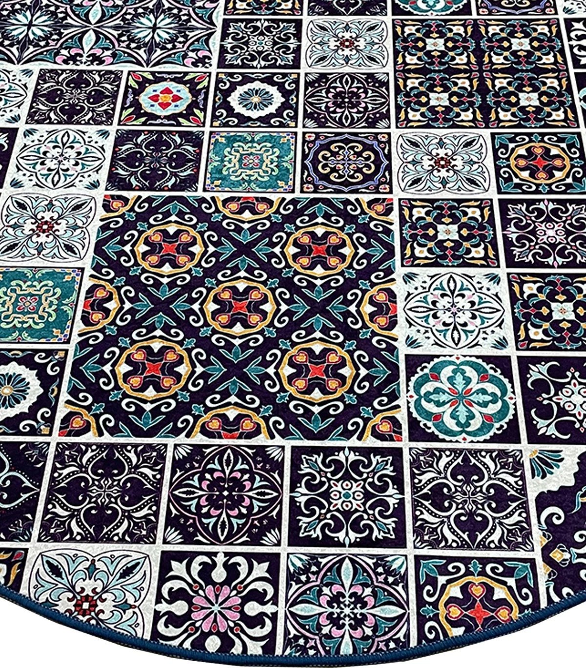 Tapet banjoje Mijölnir, Carres Bleus, 80 cm